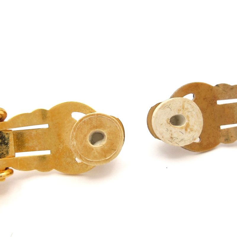 Chanel Earrings - Gold and Ivory