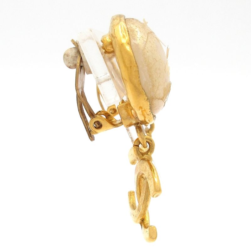 Chanel Earrings - Gold and Ivory