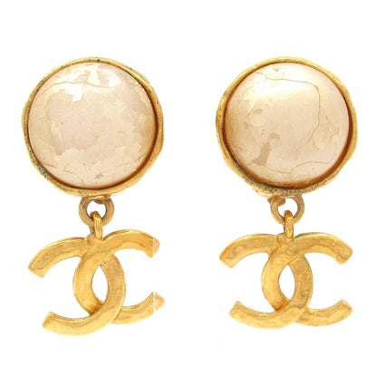 Chanel Earrings - Gold and Ivory