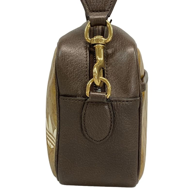 Gucci Shoulder Bag - 702427 Blue and Black Adidas Collaboration Leather