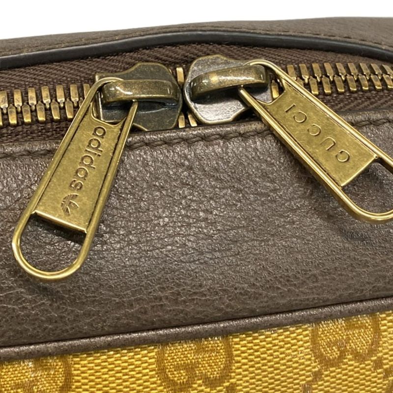 Gucci Shoulder Bag - 702427 Blue and Black Adidas Collaboration Leather