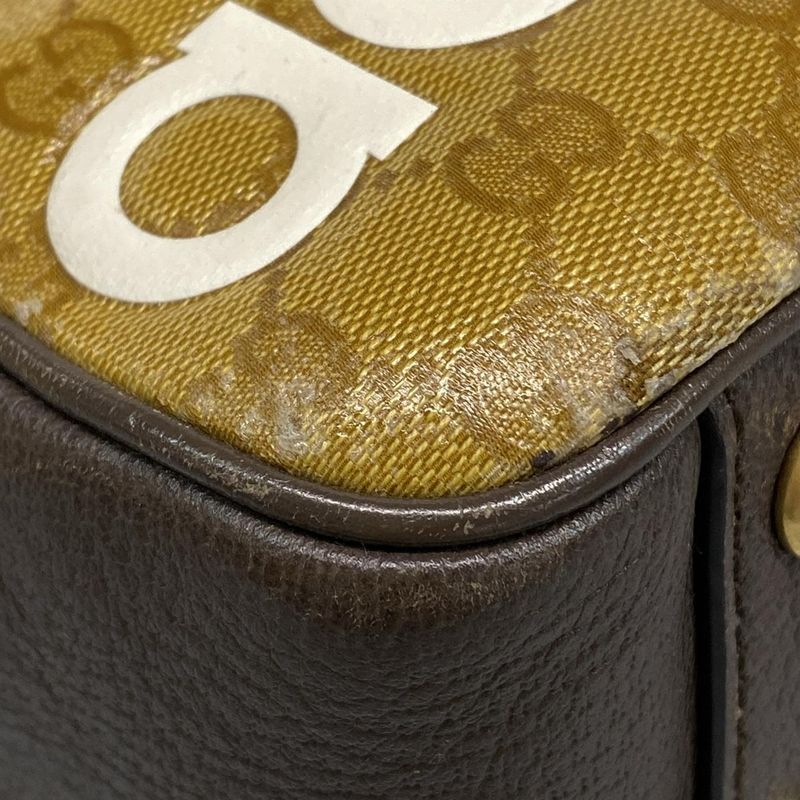 Gucci Shoulder Bag - 702427 Blue and Black Adidas Collaboration Leather