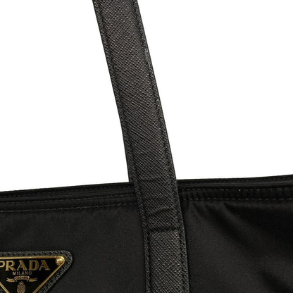 Prada Tote Bag Re-Edition 1978 Medium 1bg555 Black Re-Nylon Leather