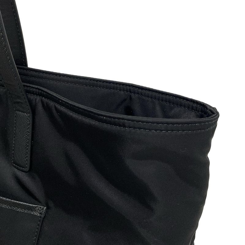 Prada Tote Bag Re-Edition 1978 Medium 1bg555 Black Re-Nylon Leather