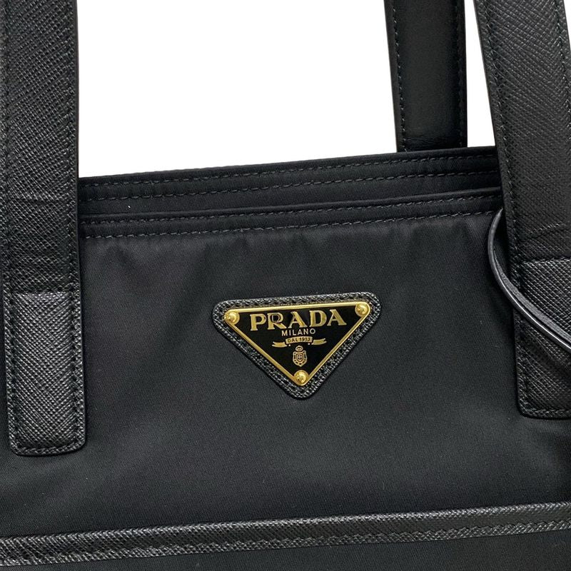 Prada Tote Bag Re-Edition 1978 Medium 1bg555 Black Re-Nylon Leather