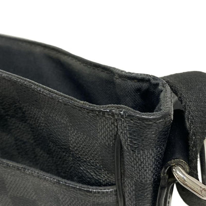 Louis Vuitton Shoulder Bag Damier Graphite Daniel MM N58029