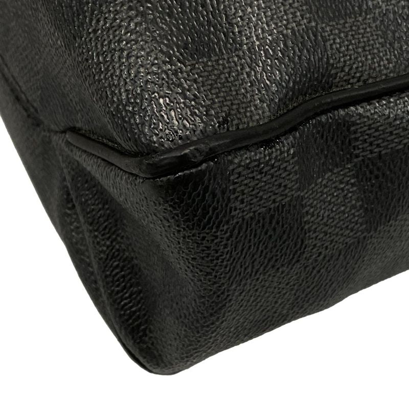 Louis Vuitton Shoulder Bag Damier Graphite Daniel MM N58029