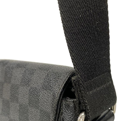 Louis Vuitton Shoulder Bag Damier Graphite Daniel MM N58029