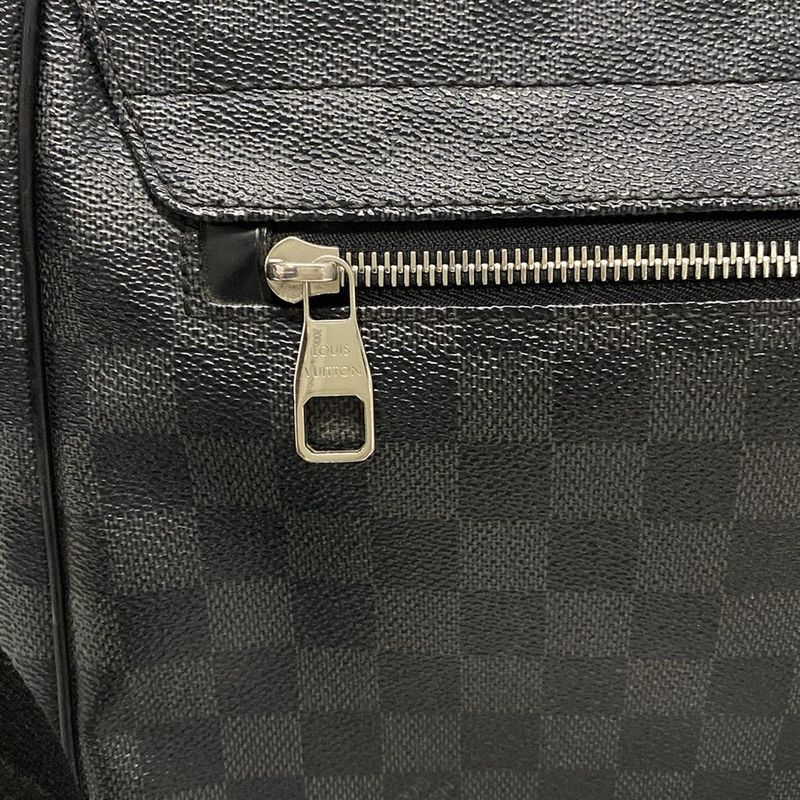 Louis Vuitton Shoulder Bag Damier Graphite Daniel MM N58029