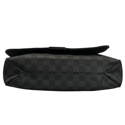 Louis Vuitton Shoulder Bag Damier Graphite Daniel MM N58029