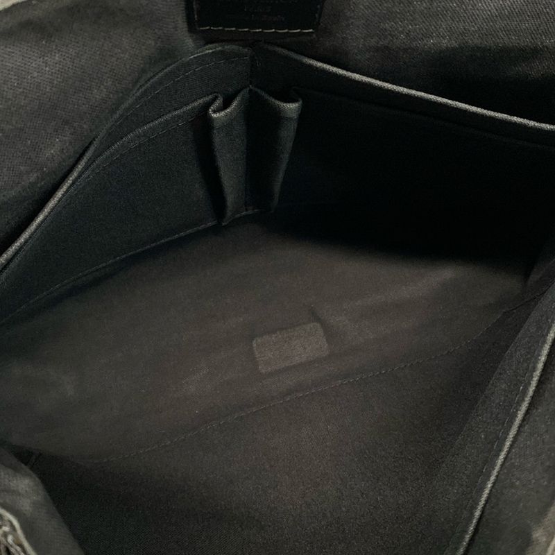 Louis Vuitton Shoulder Bag Damier Graphite Daniel MM N58029