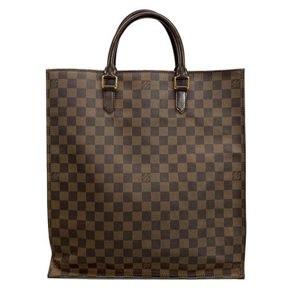 Louis Vuitton Tote Bag Damier Sac Pla (old Shape ) N51140 Ebène