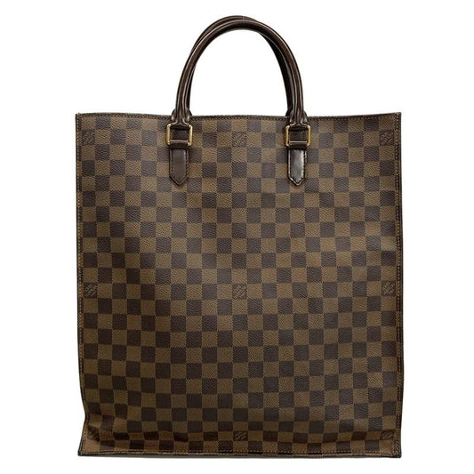 Louis Vuitton Tote Bag Damier Sac Pla (old Shape ) N51140 Ebène