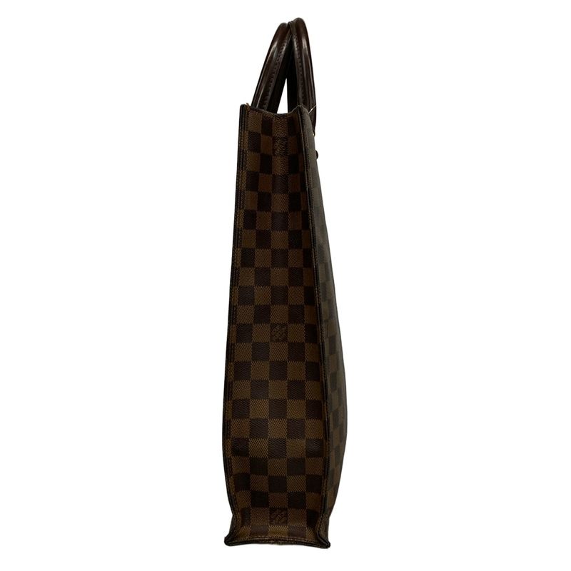 Louis Vuitton Tote Bag Damier Sac Pla (old Shape ) N51140 Ebène
