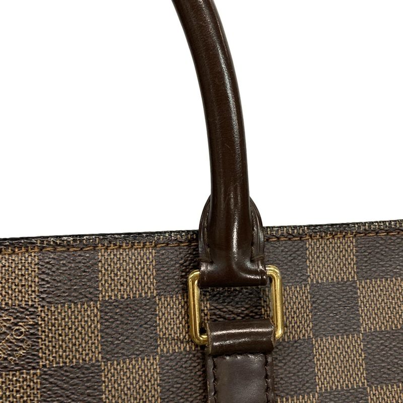 Louis Vuitton Tote Bag Damier Sac Pla (old Shape ) N51140 Ebène