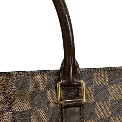 Louis Vuitton Tote Bag Damier Sac Pla (old Shape ) N51140 Ebène