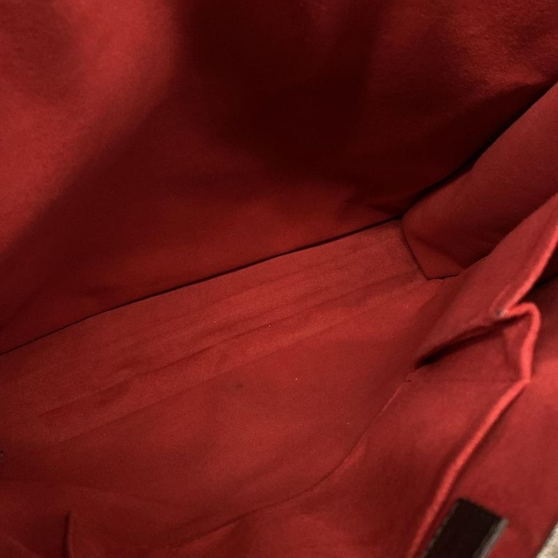 Louis Vuitton Tote Bag Damier Sac Pla (old Shape ) N51140 Ebène