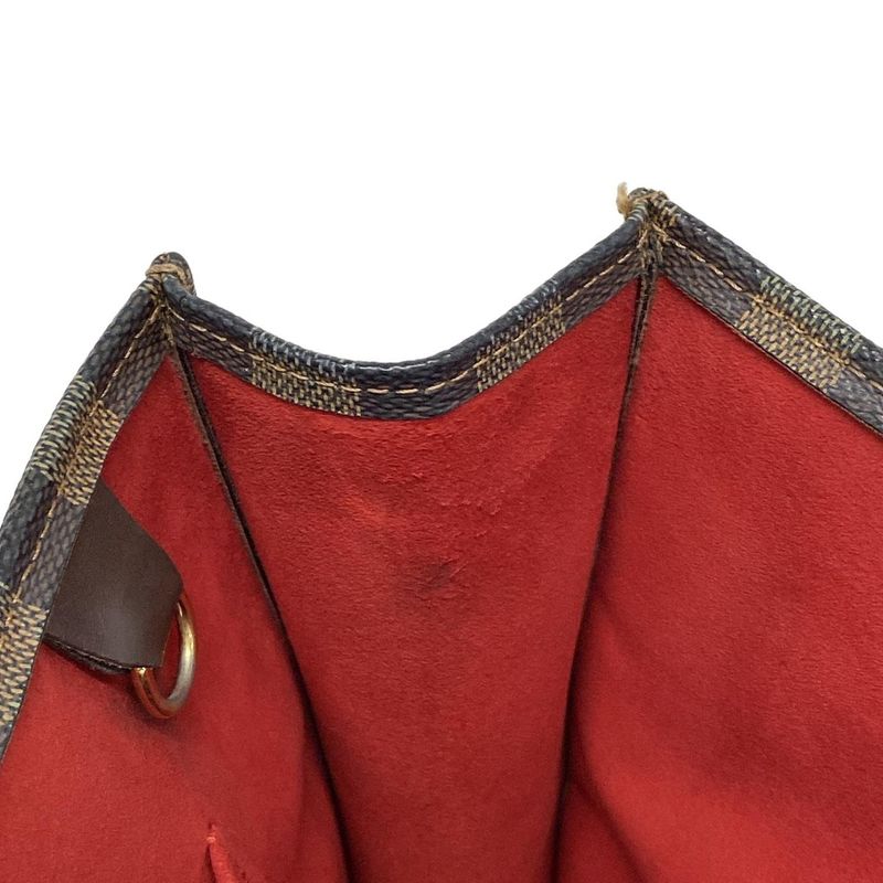 Louis Vuitton Tote Bag Damier Sac Pla (old Shape ) N51140 Ebène