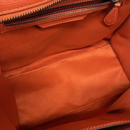 Celine Handbag Luggage Micro Shopper 167793lug.25co Coclico (Red)