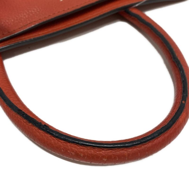 Celine Handbag Luggage Micro Shopper 167793lug.25co Coclico (Red)