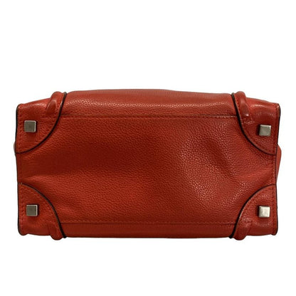 Celine Handbag Luggage Micro Shopper 167793lug.25co Coclico (Red)