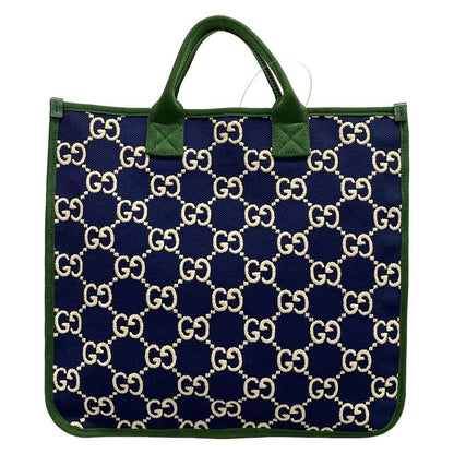 Gucci Handbag - 605831 Navy X Green X Multi Childrens