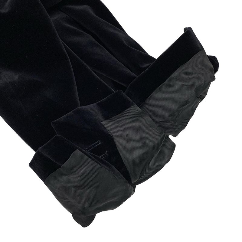 Gucci Jacket Size 38 S Women's Velvet Single Breasted Jacket 673899 Zahw8 Black