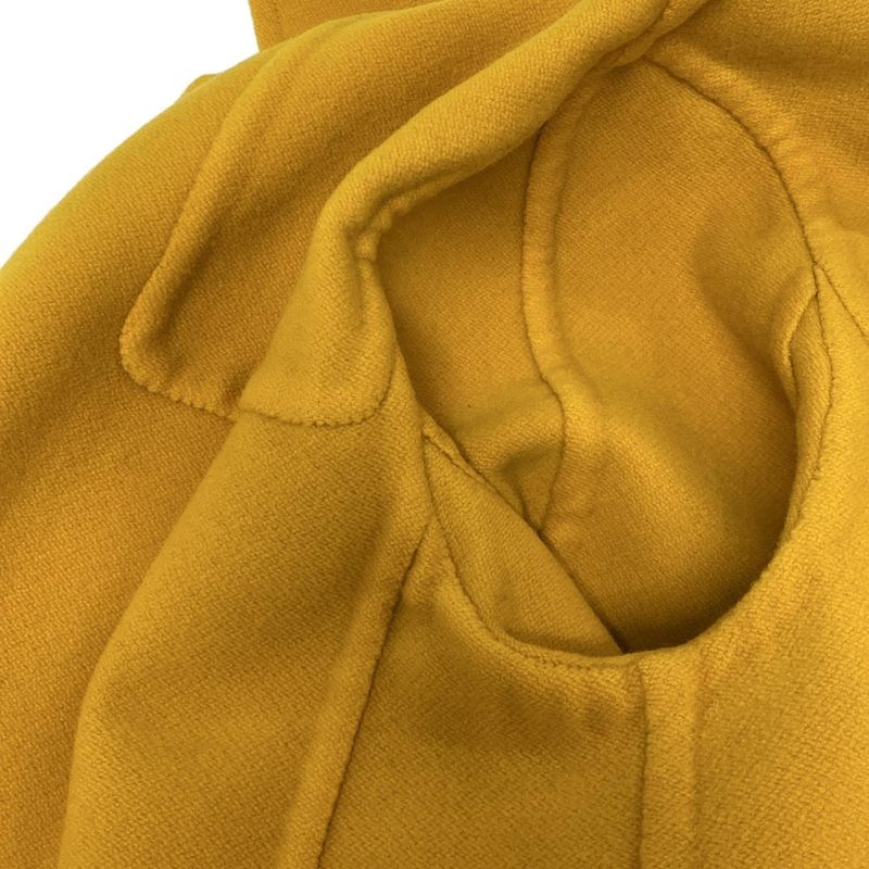 Hermes Coat Size 38 M Women's - Orange and Beige Reversible Winter Cashmere