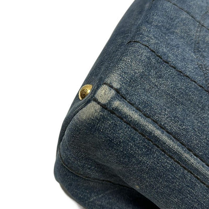 Prada Tote Bag Canapa Navy