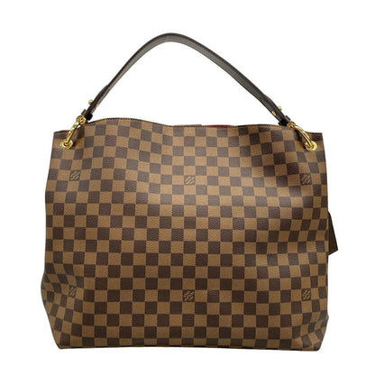 Louis Vuitton Damier Graceful MM N44045 Ebène Shoulder Bag