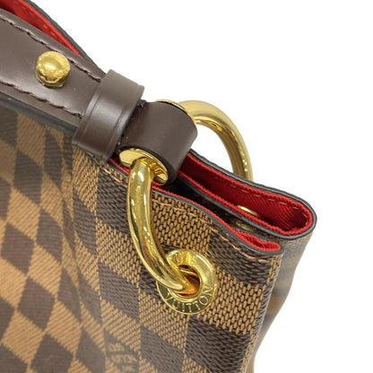 Louis Vuitton Damier Graceful MM N44045 Ebène Shoulder Bag