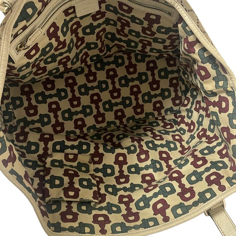 Gucci Tote Bag GG Patternsherry (Web) 139260 Light Brown X Dark Brown X Multi
