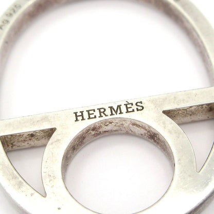 Hermes Earrings Chaine D'ancre Game Silver
