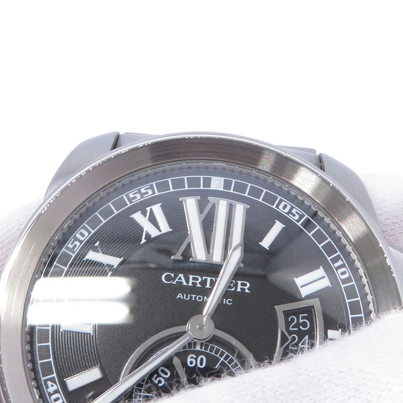 Cartier Caliber de Date Watch Black Dial