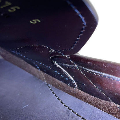 Prada Loafers Brushed Leather Square Toe 5