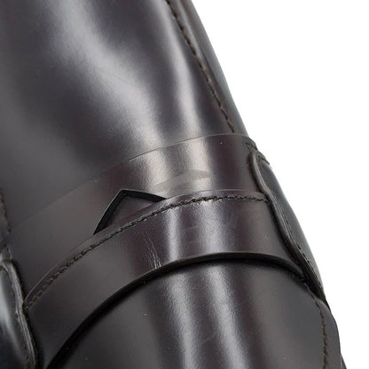 Prada Loafers Brushed Leather Square Toe 5