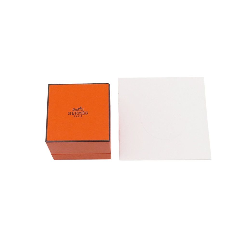 Hermes Ring Cl De-H Silver 55