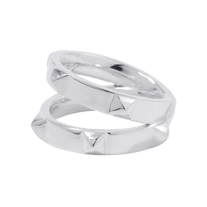 Hermes Ring Cl De-H Silver 55