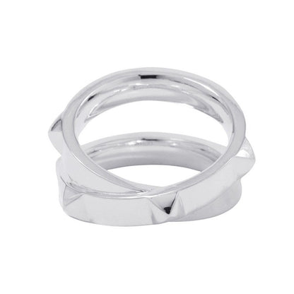 Hermes Ring Cl De-H Silver 55