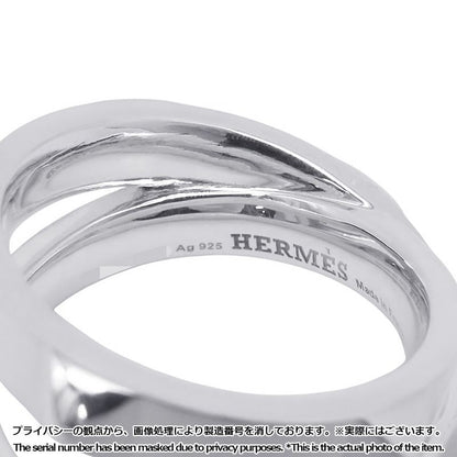 Hermes Ring Cl De-h Silver 55