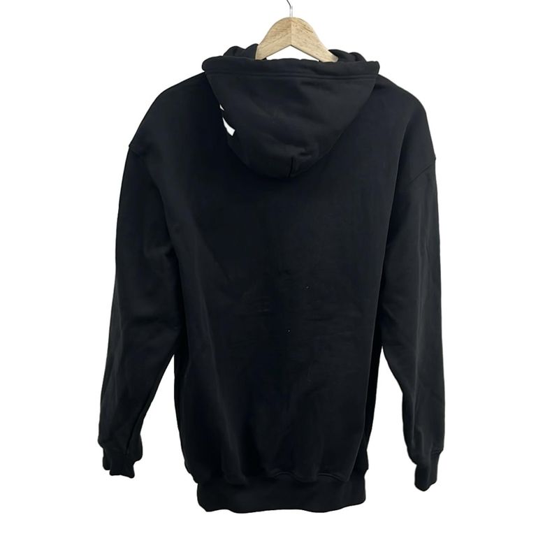 Balenciaga Hoodie Size XS Men's - 528351 Tav37 Black and White Long Sleeve
