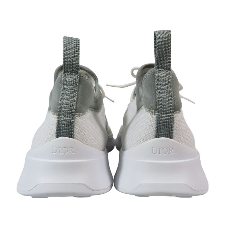 Unused Dior B25 Sneakers Neoprene Technical Mesh Low Cut Knit Shoes Logo 41