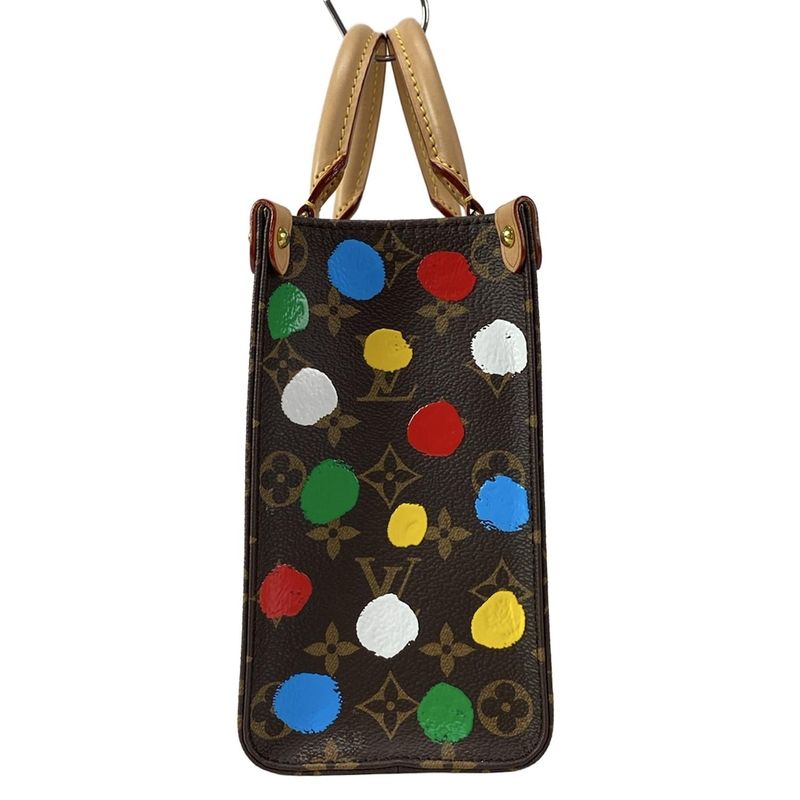 Louis Vuitton Tote Bag Louis Vuitton X Yayoi Kusama LV X Yk on the Go PM M46380