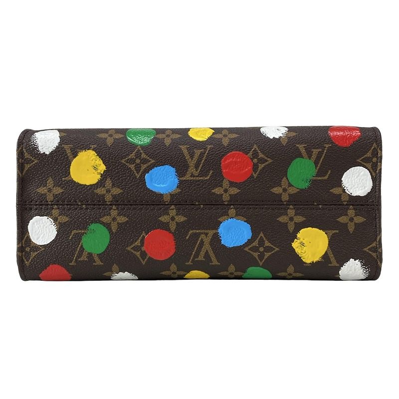 Louis Vuitton Tote Bag Louis Vuitton X Yayoi Kusama LV X Yk on the Go PM M46380