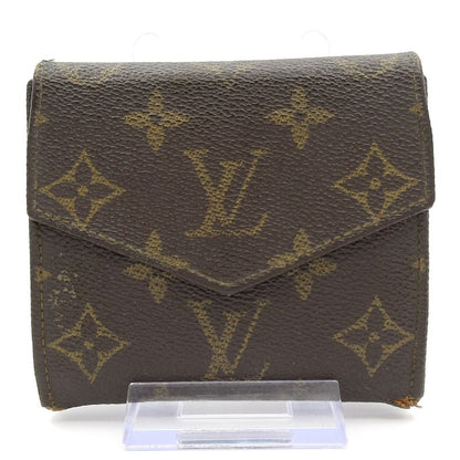 Louis Vuitton W Hook Wallet Monogram Porte Monévier (old Shape ) 190