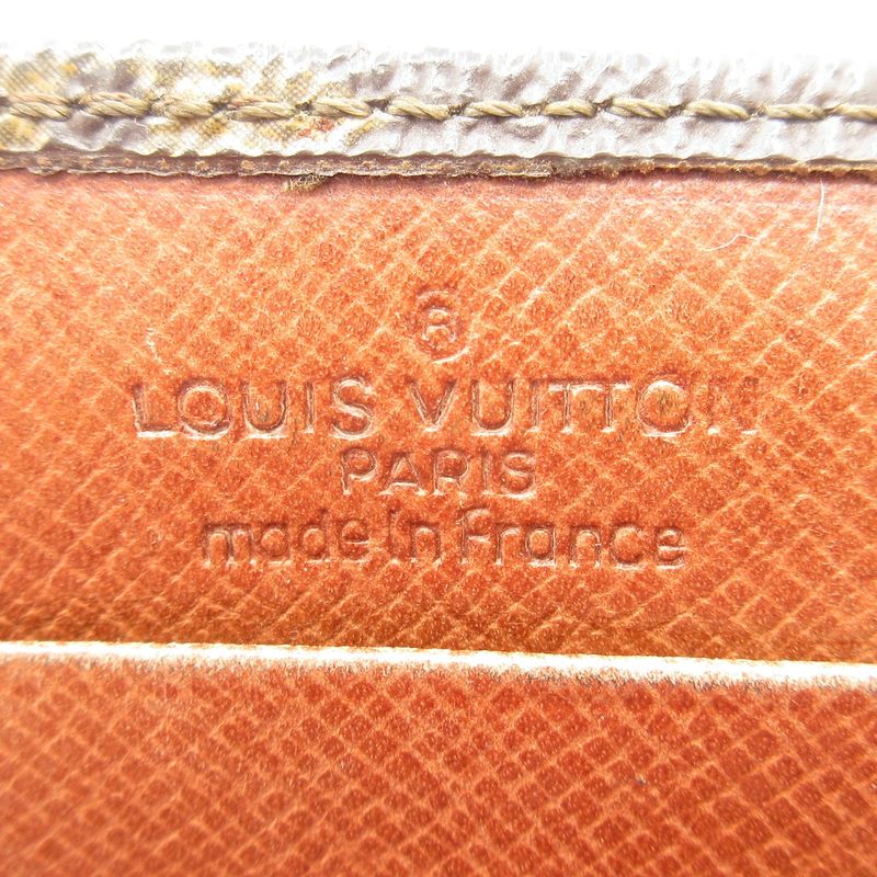 Louis Vuitton W Hook Wallet Monogram Porte Monévier (old Shape ) 190