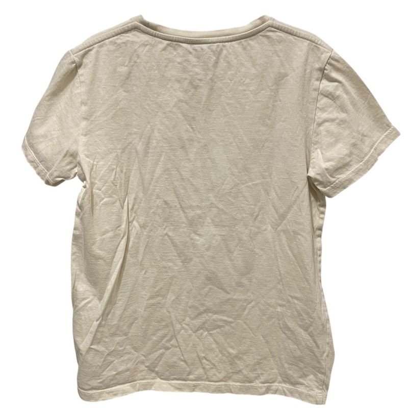 Gucci Tiger Taiga Print Sherry Line Short Sleeve Crew Neck T-Shirt Cut and Sewn