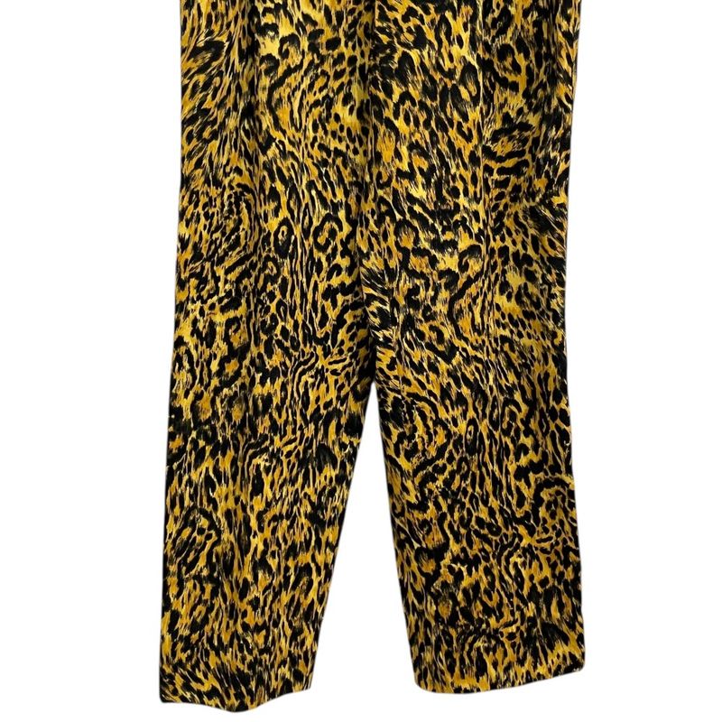 Gianni Versace Gianni Versace Vintage Leopard Pattern Tapered Pants Size 44