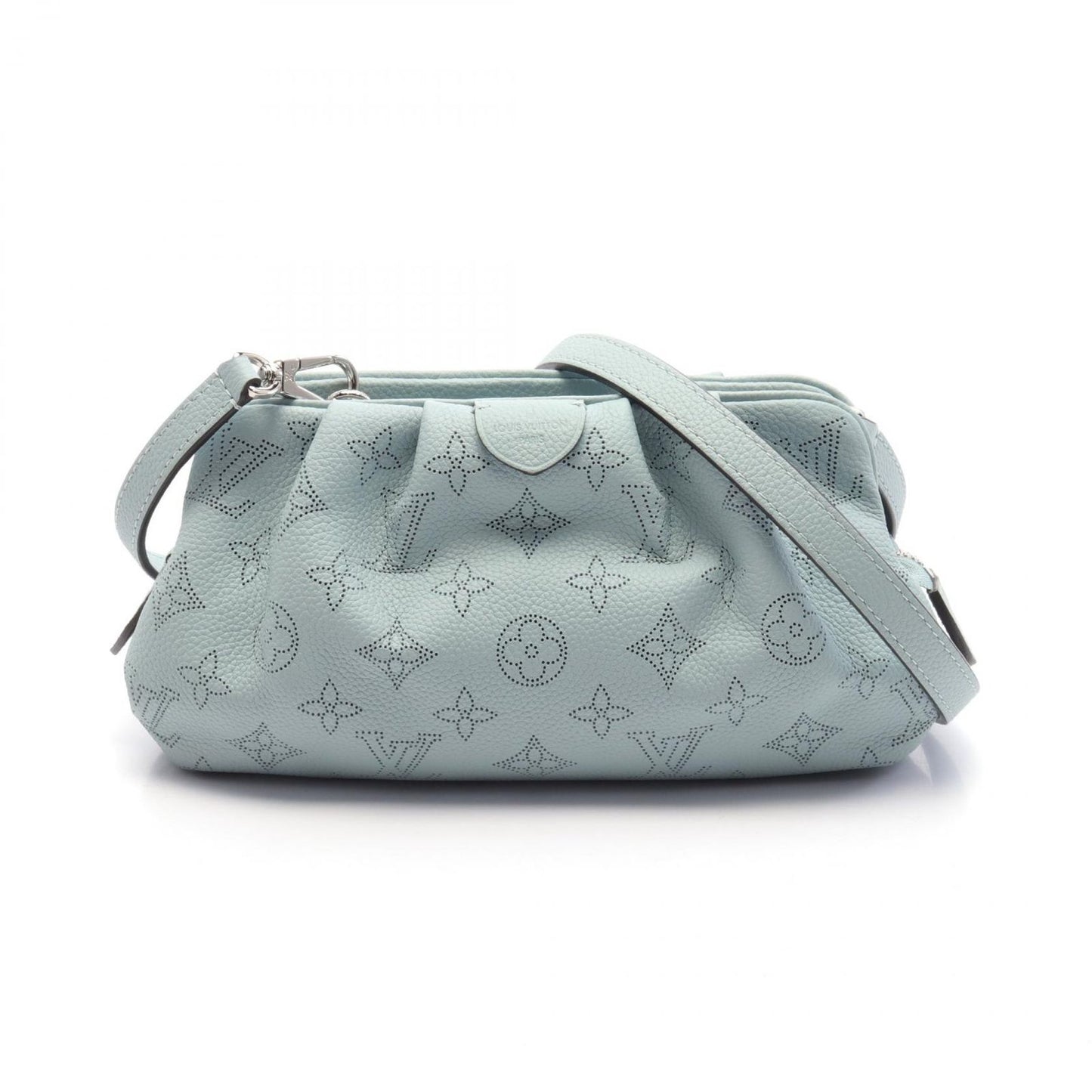 Louis Vuitton Shoulder Bag Scala Mini M80094 Vert Lagoon Leather Scala Mini