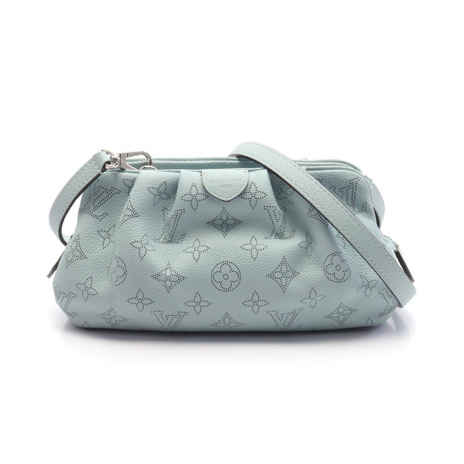 Louis Vuitton Shoulder Bag Scala Mini M80094 Vert Lagoon Leather Scala Mini